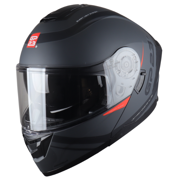 Producto - Casco GP23 Maranello Gris y Rojo