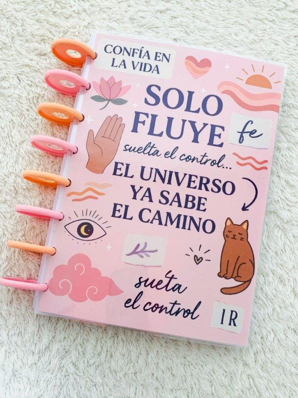 Producto - Cuaderno Sistema de Discos "Solo fluye"