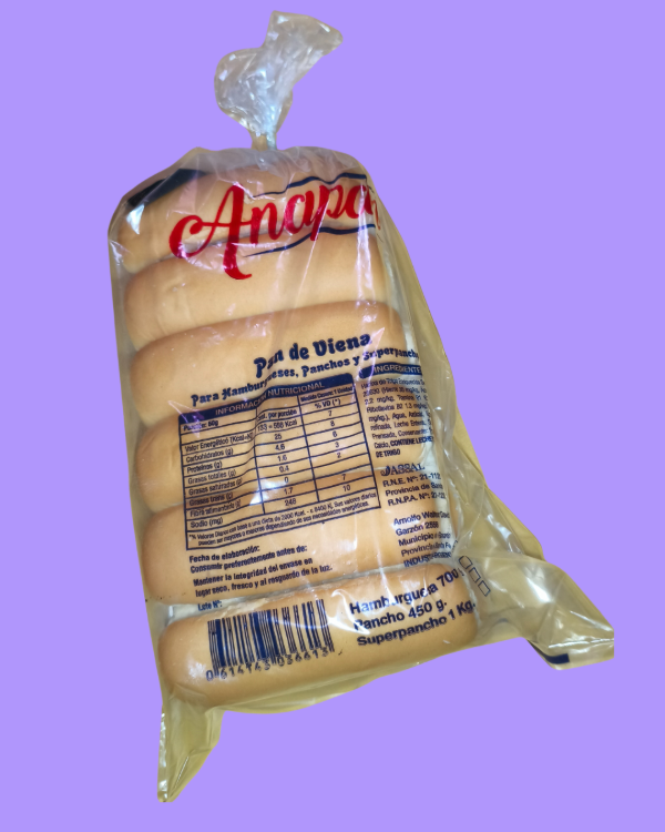 Producto - Pan de pancho x12
