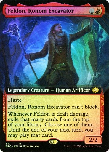 Producto - Feldon, Ronom Excavator (Extended Art Foil)