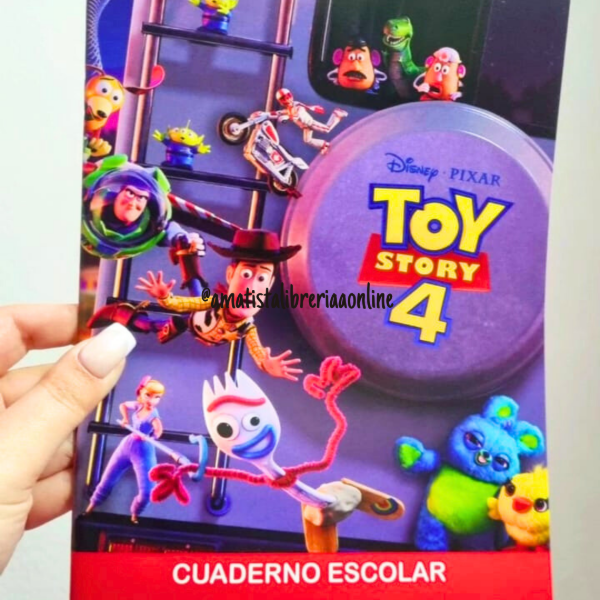 Producto - Cuaderno escolar Toy Story 24hjs