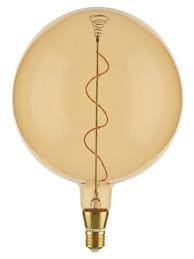 Producto - LAMPARA GRANDE AMBER GLOBO 4W CALIDA CANDELA