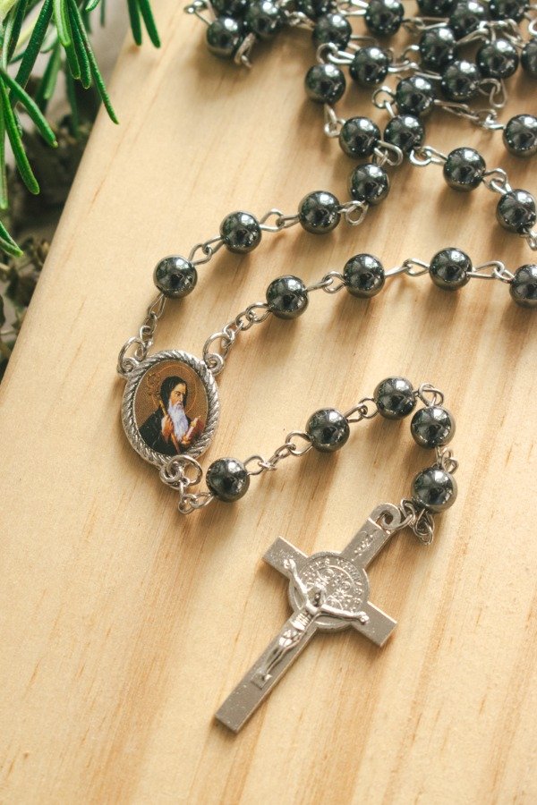 Producto - Rosario San Benito con Hematite - 0