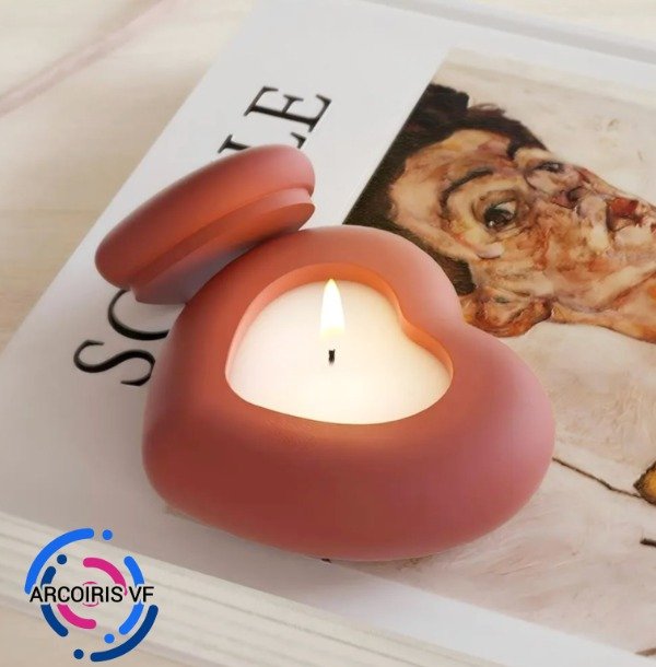 Producto - Molde alhajero corazón con tapa