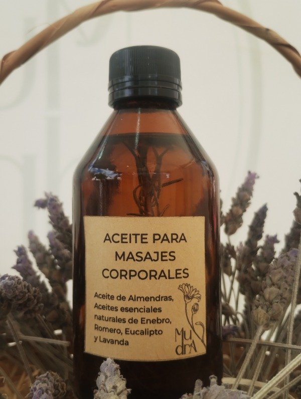 Producto - Aceite para Masajes Relajantes y descontracturantes x100 ml.