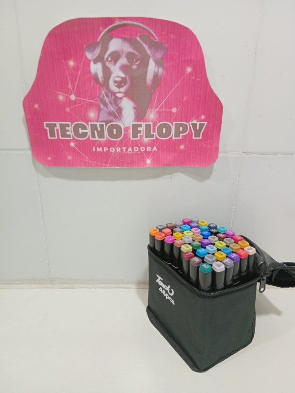 Producto - Fibrones plumones 48 piezas doble punta