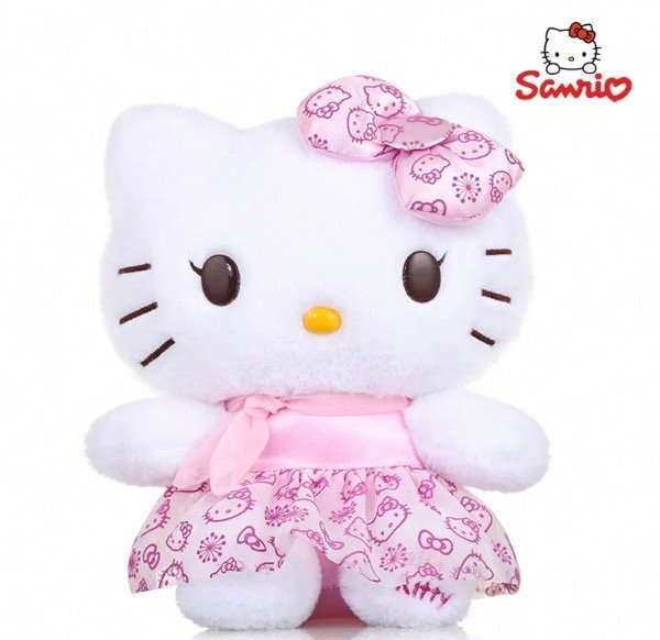 Producto - Peluche Hello Kitty moño 30cm (WA16209)