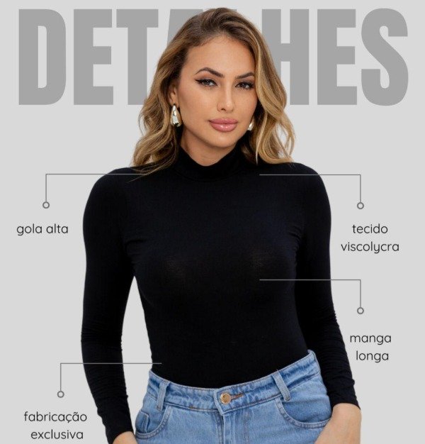 Producto - Camiseta cuello alto importada