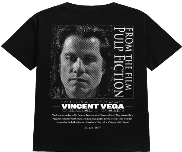 Producto - Pulp Fiction. Royal With Cheese. Regular