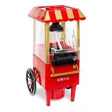 Producto - Maquina Pochoclera Carrito Retro Oryx Roja Para Pochoclo Dulce O Salado