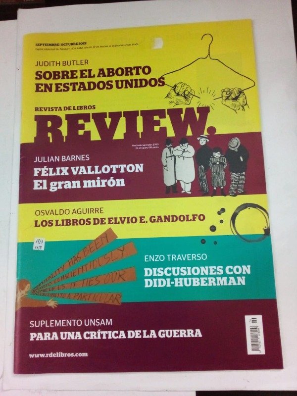 Producto - Review #29 - Butler Barnes Gandolfo - Octubre 2022