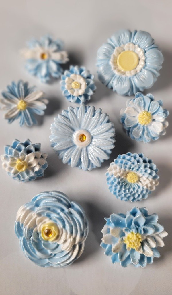 Producto - Escarapelas con flores
