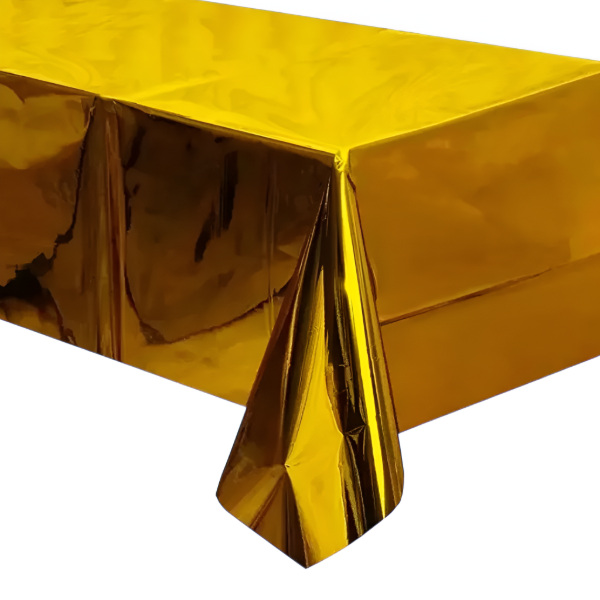 Producto - Mantel metalizado Dorado