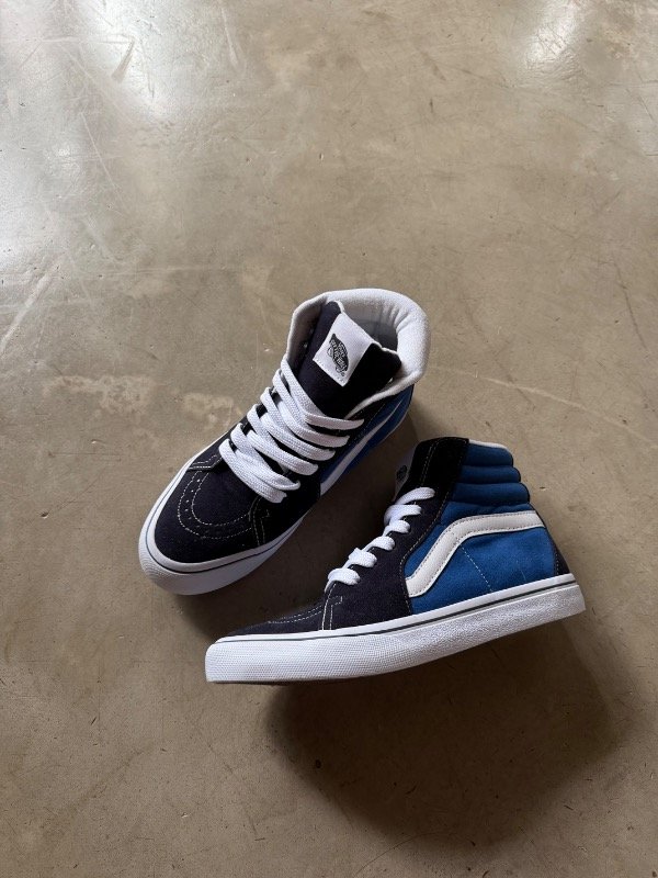 Producto - Vans old skool hi Blue - 3