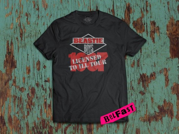 REMERA BEASTIE BOYS LICENSE TO ILL TOUR