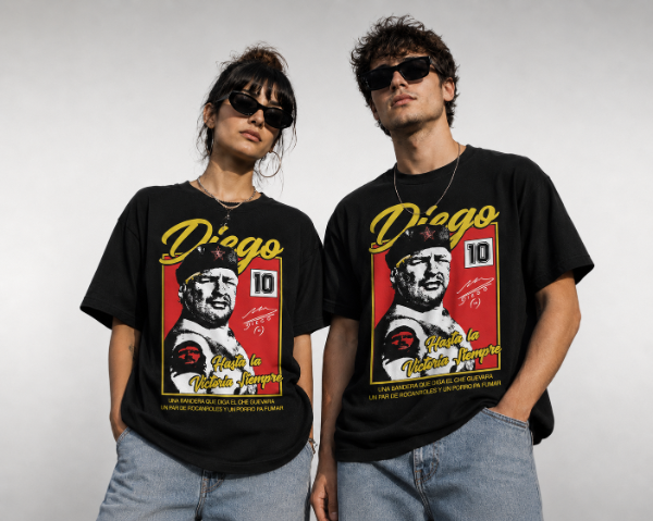 Producto - DIEGO hasta la victoria siempre N2 (remera) - 0