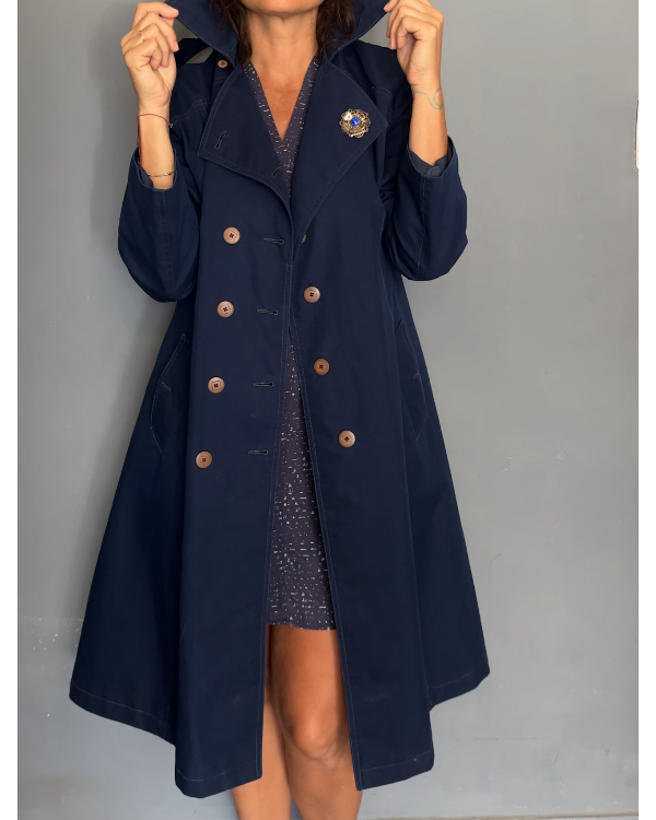 Producto - Trench Azurro