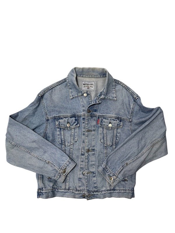 Producto - campera de jean mistura fina
