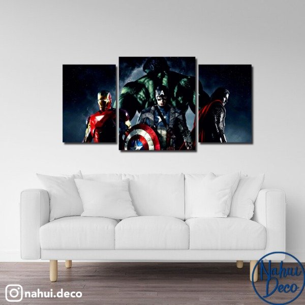 Producto - Avengers Triptico dos medidas MOD 1