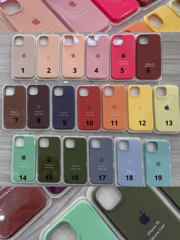 Producto - SILICONE CASE IPHONE 15 SEDE CIPOLLETTI