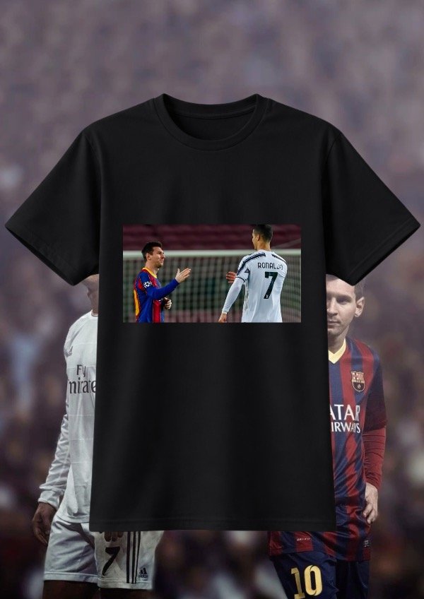 Producto - Remera Messi y Ronaldo