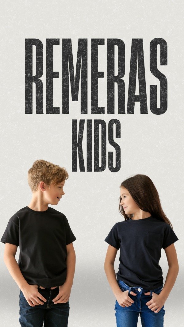 Producto - PACK REMERA UNISEX NIÑOS