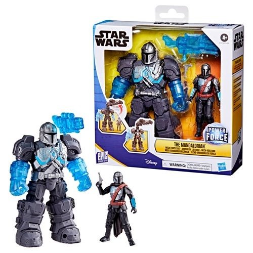 Producto - Star Wars The Mandalorian Mech Force Suit Power The Force Series