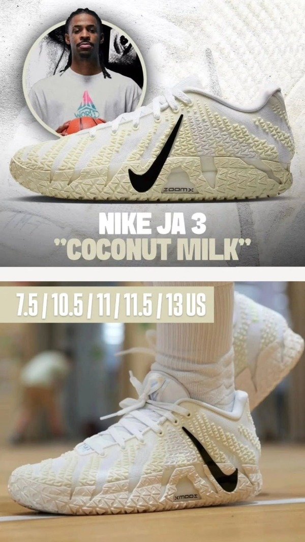 Producto - NIKE JA MORANT 3 'SAIL'