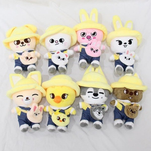 Producto - Peluche SKZOO Farmers - STRAY KIDS, 20cm (Por unidad) - 0