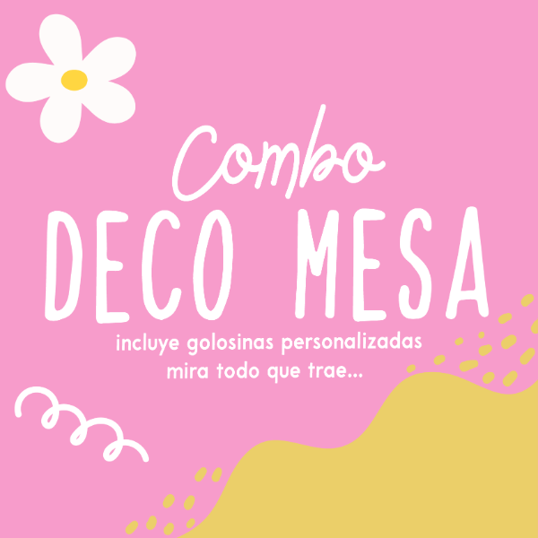 Producto - Super Combo Deco con golosinas