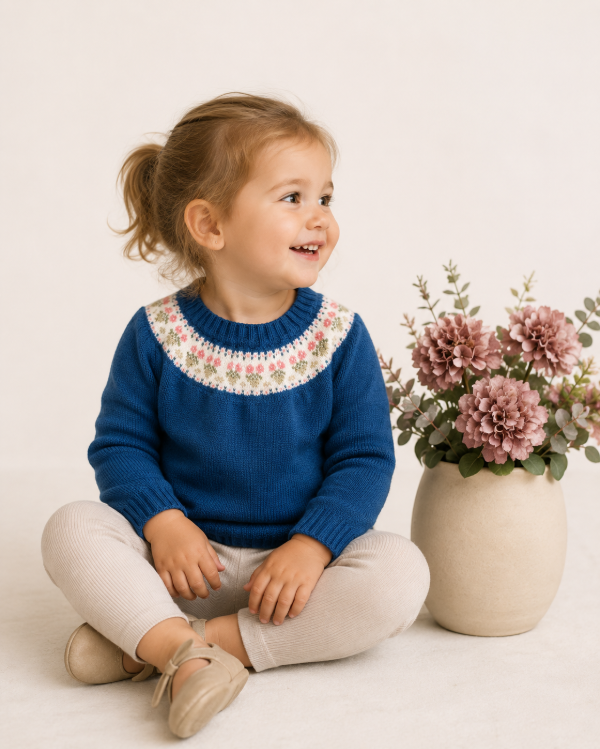 Producto - Sweater azulino MACETAS