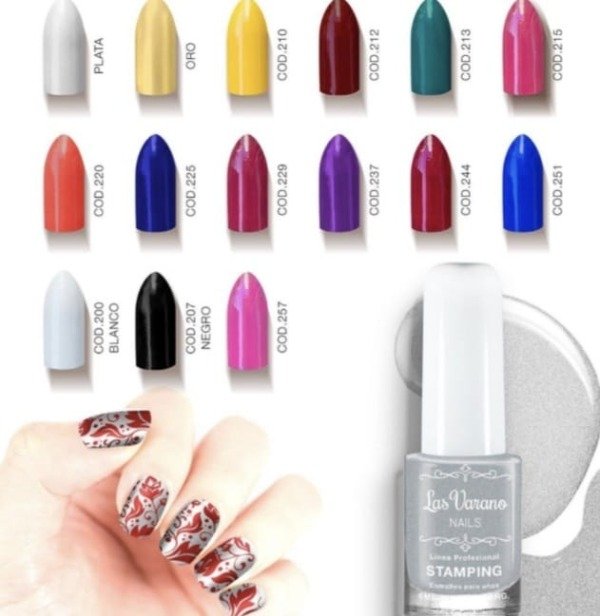 Producto - Esmalte Stamping Las Varano 6ml