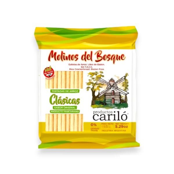Producto - Tostada de arroz molinos del bosque clasica