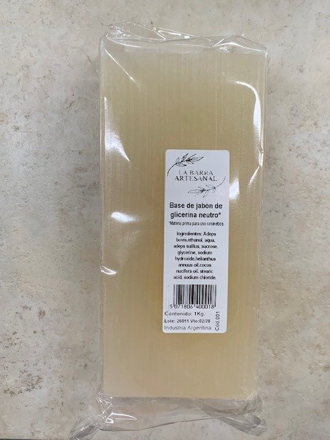 Producto - Jabon glicerina neutro x Kg