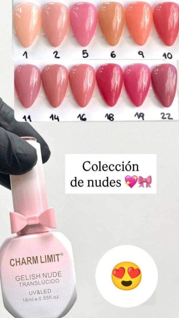 Producto - Esmalte semi nude Charm Limit