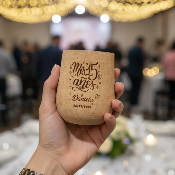 Producto - Mate Algarrobo GRABADO LÁSER