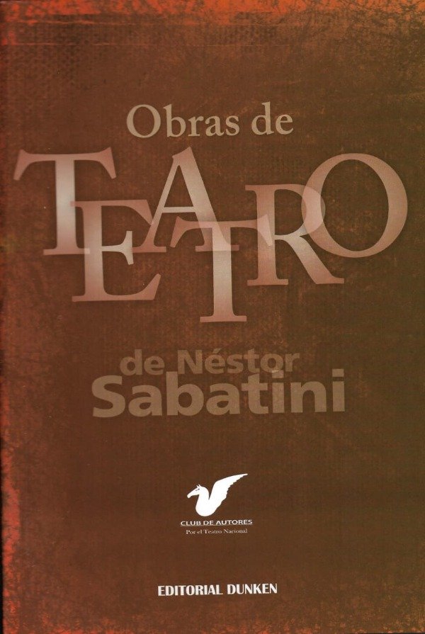 Producto - Obras de teatro de Néstor Sabatini