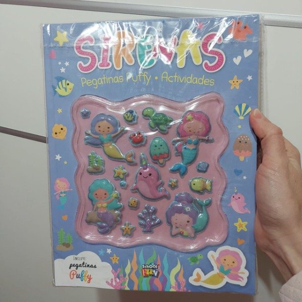 Producto - Libro de actividades Pegatinas Puffy