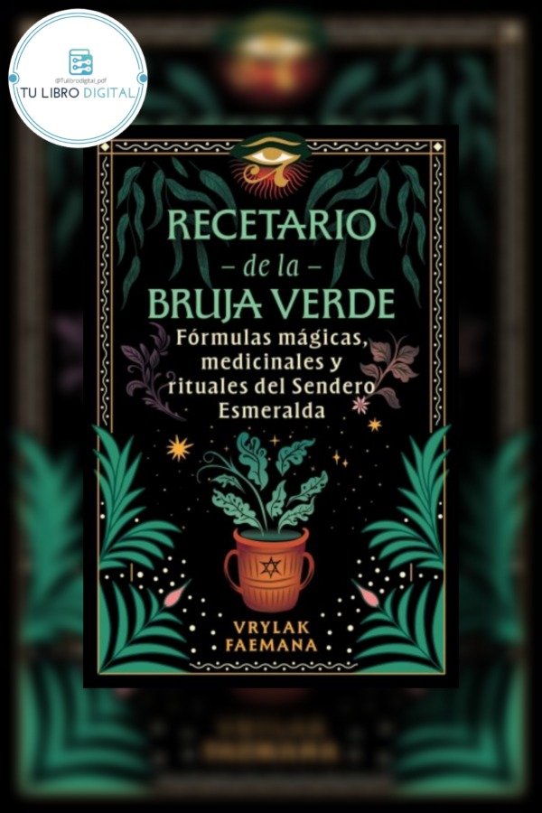 Producto - Recetario de la Bruja Verde  Vrylak Faemana