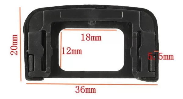Producto - Ocular Nikon  DK 25 para Cámaras D5500 D3300 D5300 D5200 D3400 D3200 - 2