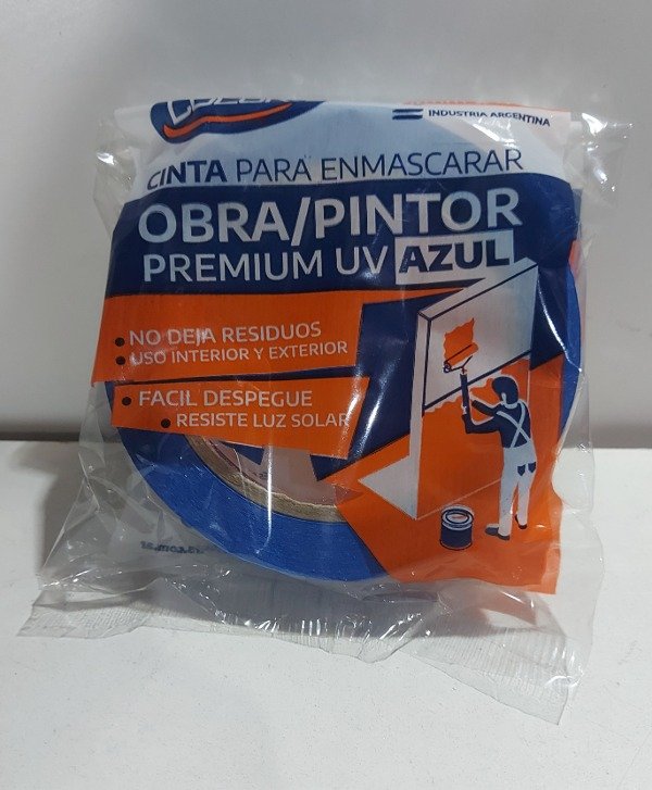 Producto - Cinta De Obra Azul 48mm