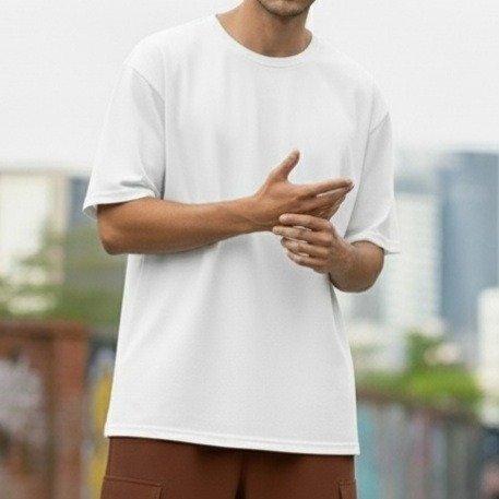 Producto - REMERA OVER - BLANCO