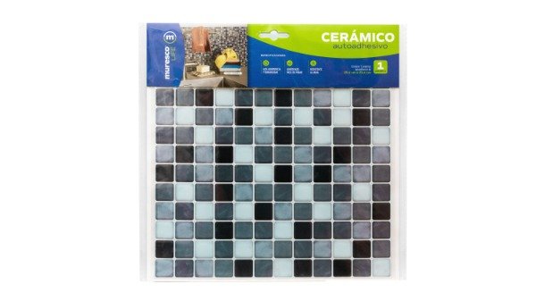 Producto - Mosaico autoadhesivo Pixeles 30 x 30 cm Muresco