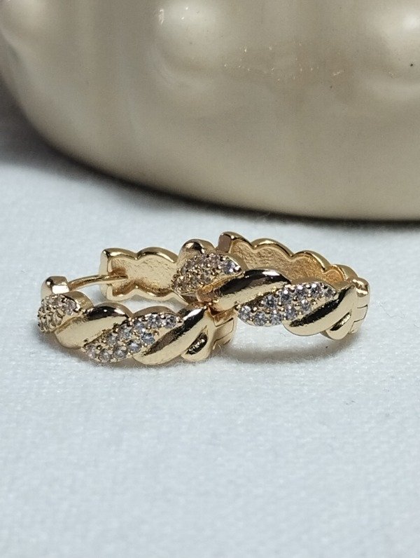 Producto - Aros argollas tiras micropave