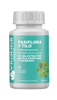 Producto - PASIFLORA Y TILO X 60CAPS / VITABELL
