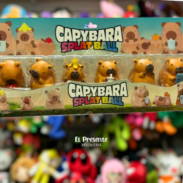 Producto - Muñecos Capybara x6