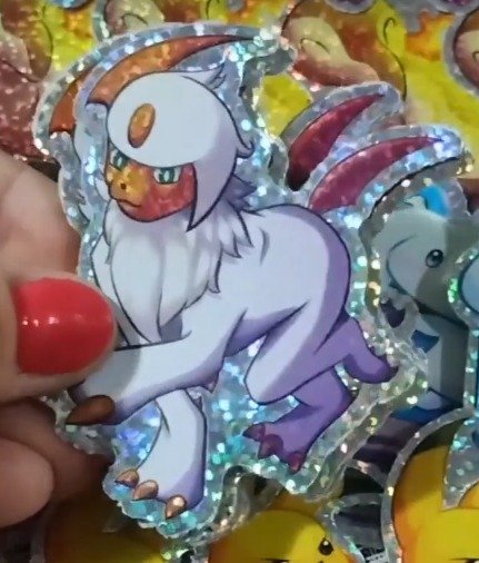 Producto - Sticker vinilo holo Absol shiny