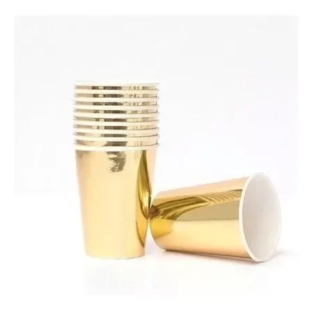 Producto - VASO MARGARET GOLD X10UN EZ961