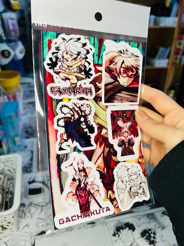 Producto - Stickers Gachiakuta