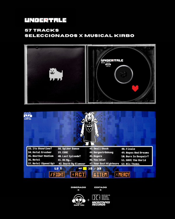 Producto - Undertale CD Custom - 1